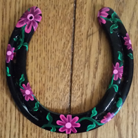 Single Black with Pink Daisies.jpg